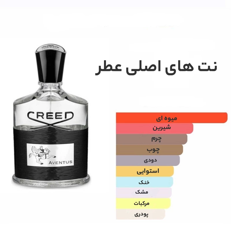 ادکلن کرید اونتوس CREED AVENTUS های کپی فرانسوی حجم 100 میل