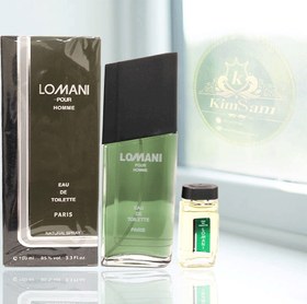 ادکلن مردانه لومانی پور هوم Lomani Pour Homme حجم 100 میلی لیتر به همراه تستر عطر لومانی