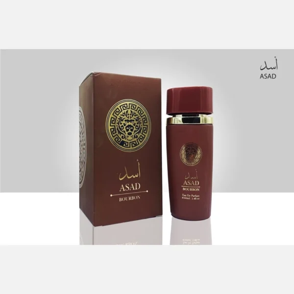 ادکلن اسد بوربون قهوه ای مردانه حجم 100 میلی لیتر